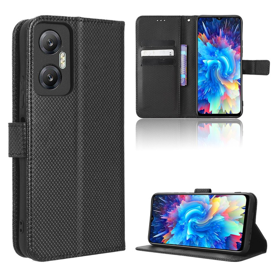 Klapkové puzdro pre Infinix Hot 20 5G, Wallet Smart Magnet Case, čierne