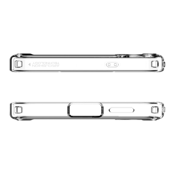 Puzdro Spigen pre Samsung Galaxy S25+ Plus, Ultra Hybrid, priehľadné + tvrdené sklo 9H