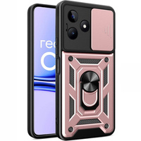 Obal na mobil pre Realme C53 4G, CamShield Slide, ružové rose gold