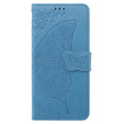 Klapkové puzdro pre Xiaomi Poco X6 Pro 5G, Butterfly, fialové