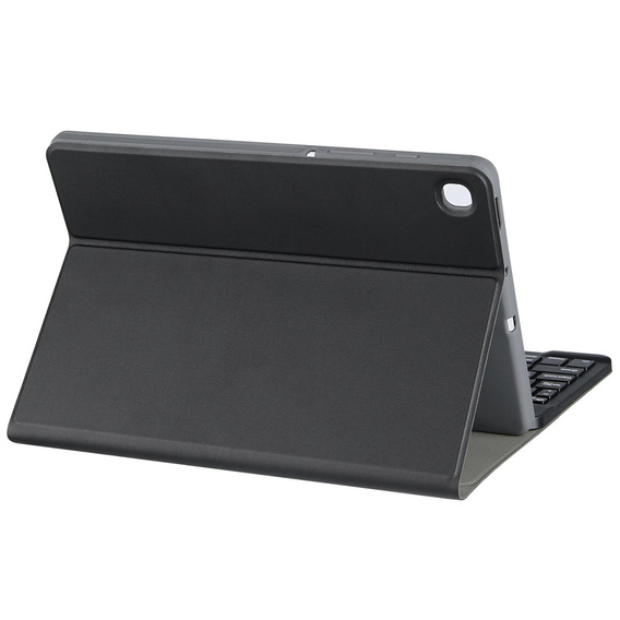 Puzdro + klávesnica Samsung Galaxy Tab A8 10.5, Leather Pen Slot, čierne