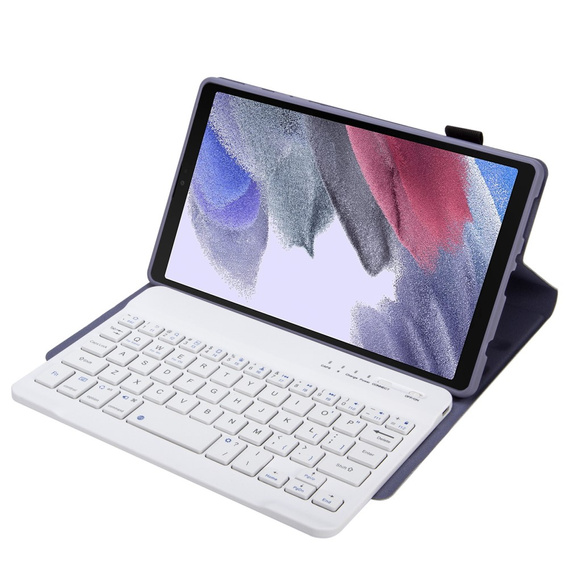 Puzdro + klávesnica Samsung Galaxy Tab A7 Lite 8.7 T220 / 225, fialové