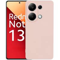 Obal na mobil pre Xiaomi Redmi Note 13 Pro 4G, Silicone Lite, ružové