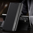 Klapkové puzdro pre Samsung Galaxy M34, Side Magnetic, čierne