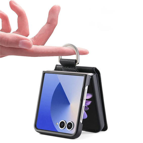 Puzdro so slotom na kartu a krúžkom pre Samsung Galaxy Z Flip7