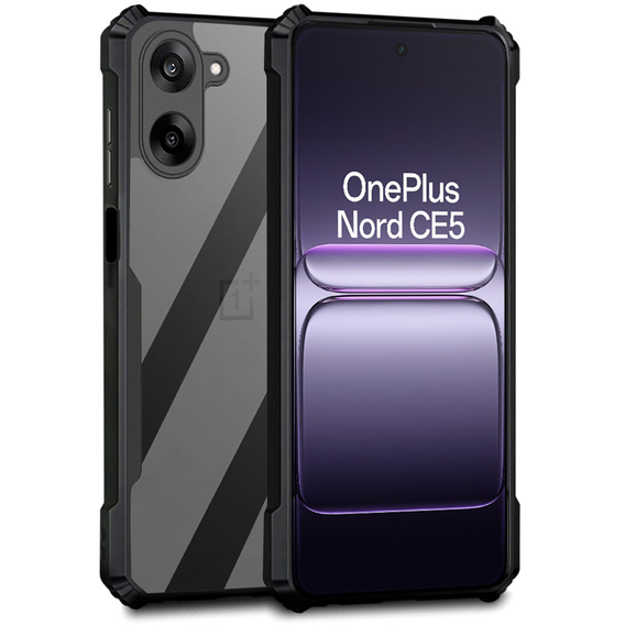 Obal na mobil pre OnePlus Nord CE5, AntiDrop Hybrid, čierne