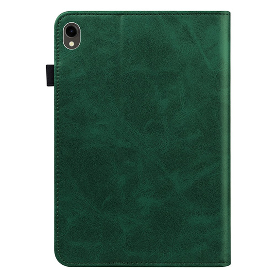 Puzdro pre Samsung Galaxy Tab S10 Lite / S10 FE / S9 FE / S9, Classic, s priestorom pre stylus, zelený