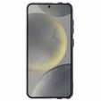 Puzdro pre Samsung Galaxy S25+ Plus, Carbon Fiber MagSafe, sivé