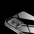 Puzdro MOFI pre Motorola Moto G53 5G, tenké, priehľadné