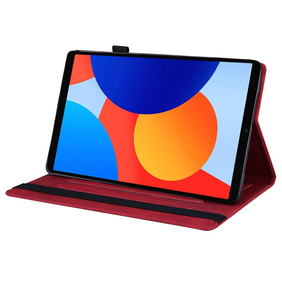 Puzdro pre Xiaomi Redmi Pad SE 8.7, Classic, s priestorom pre stylus, červené