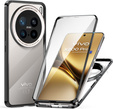 Puzdro pre Vivo X200 Pro 5G, Magnetic Dual Glass, čierne