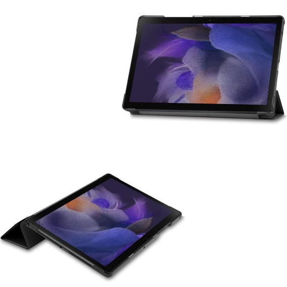Puzdro pre Samsung Galaxy Tab A8 10.5 SM-X200 SM-X205, Smartcase, čierne