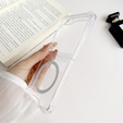 Obal na mobil pre Samsung Galaxy Z Flip7 FE / Z Flip6, Dropproof MagSafe, priehľadné