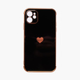 Obal na mobil pre Apple iPhone 11, Electro heart, čierne