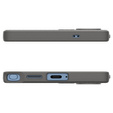 Puzdro Spigen pre Samsung Galaxy S25 Ultra, Liquid Air, sivé + tvrdené sklo 9H
