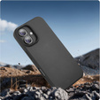 Puzdro pre iPhone 16, Aramid Fiber Cover, čierne