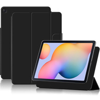 Puzdro pre Samsung Galaxy Tab S6 Lite Tri-fold, Magnetic smartcase, čierne