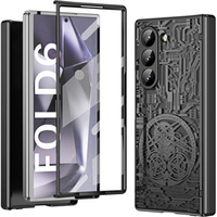 Puzdro pre Samsung Galaxy Z Fold6 5G, Mechanical Legend, čierne