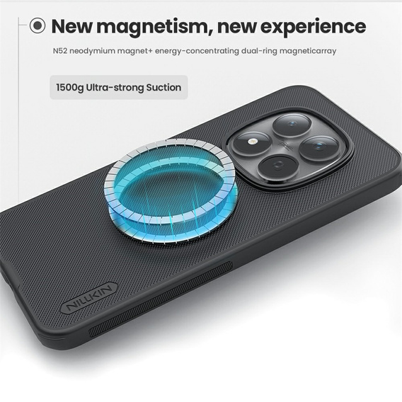 Magnetické puzdro NILLKIN Frosted Shield Pro pre Xiaomi Redmi Note 15 Pro 5G