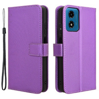 Klapkové puzdro pre Motorola Moto G24 / G24 Power / G04, Wallet Smart Magnet, fialové