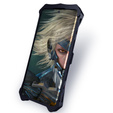 Pancierované puzdro pre Motorola Edge 40 Neo, Aluminum Alloy, čierne