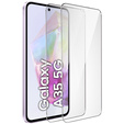 2x tvrdené sklo ERBORD 9H Hard Glass na displeji pre Samsung Galaxy A35 5G