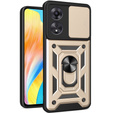 Obal na mobil pre Oppo A98 5G, CamShield Slide, zlaté