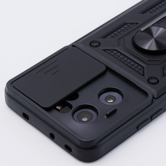 Obal na mobil pre Xiaomi 13T / 13T Pro, CamShield Slide, čierne