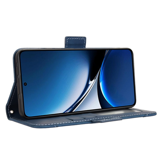 Klapkové puzdro pre Xiaomi Poco X7 Pro 5G, Card Slot, tmavomodré