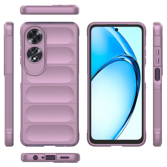 Obal na mobil pre Oppo A60, Gaming Shockproof, fialové