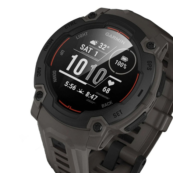 2x hybridné sklo ERBORD pre Garmin Instinct E 45mm