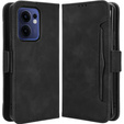 Klapkové puzdro pre Oppo Reno 13F / Oppo Reno 13FS, Card Slot, čierne
