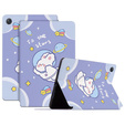 Puzdro s chlopňou pre Lenovo Tab M10 Plus 10.6 Gen 3 TB-125F TB-128F, space rabbit