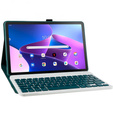 Puzdro + klávesnica Lenovo Tab M10 Plus Gen 3 TB-125F TB-128F, tmavozelené