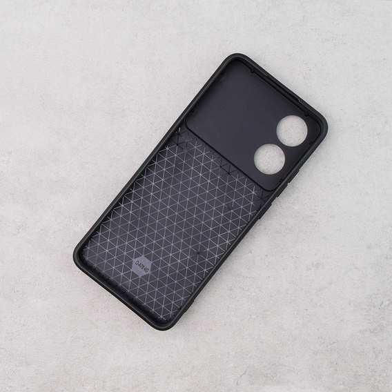 Obal na mobil pre Oppo A78 4G, CamShield Slide, červené