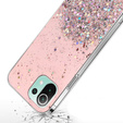 Obal na mobil pre Xiaomi Mi 11 Lite / Mi 11 Lite 5G / 11 Lite 5G NE, Glittery, ružové