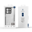 Puzdro DuxDucis pre Xiaomi Redmi Note 13 5G, Aimo case, transparentné / čierne