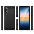 Obal na mobil pre Sony Xperia 10 IV, Carbon, čierne