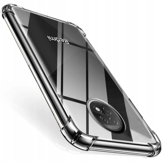 Obal na mobil pre Xiaomi Redmi Note 9T 5G, Dropproof, priehľadné