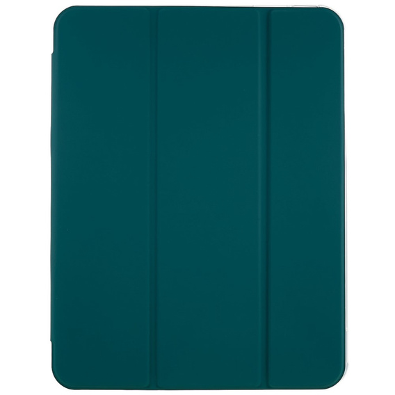 Etui do iPad 10.9 2022 10 GEN, Pencil Hybrid, z miejscem na rysik, Ciemno zielone