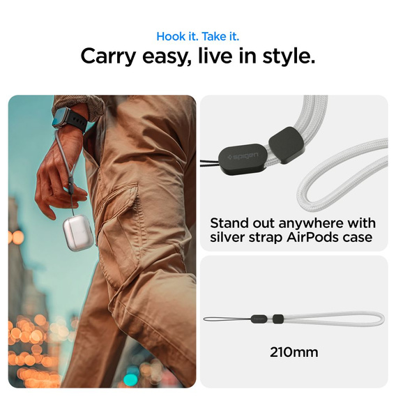 Puzdro Spigen Liquid Crystal pre Apple AirPods Pro 3