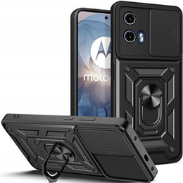 Obal na mobil pre Motorola Moto G24 / G24 Power / G04, CamShield Slide, čierne
