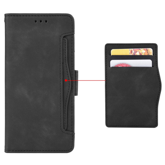 Klapkové puzdro pre Samsung Galaxy S23 FE, Card Slot, čierne