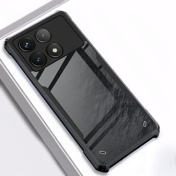 Obal na mobil pre Xiaomi Poco F6 Pro, AntiDrop Hybrid, čierne