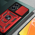 Obal na mobil pre Realme C55, CamShield Slide, červené