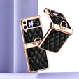 Puzdro pre Samsung Galaxy Z Flip 4 5G, Rhombus Grid