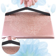 Puzdro s chlopňou pre Xiaomi Redmi Pad SE 11", flower, ružové