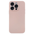 Obal na mobil pre iPhone 15 Pro Max, Silicone Lite, oranžové