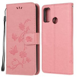 Klapkové puzdro pre Motorola Moto G30 / G10, Butterfly, modré