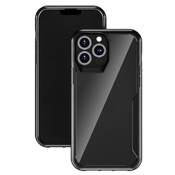 Obal na mobil pre iPhone 13 Pro, AntiDrop Hybrid, čierne